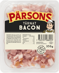 Tärnat bacon