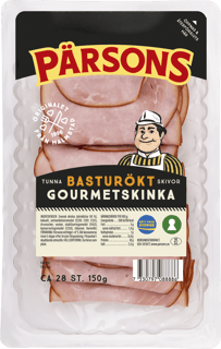 8888 BASTURÖKT GOURMETSKINKA OVAN