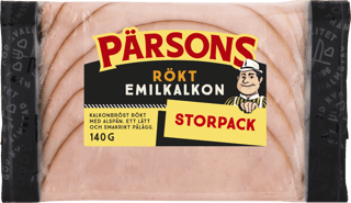 77042 Rökt Emilkalkon 140g ovan