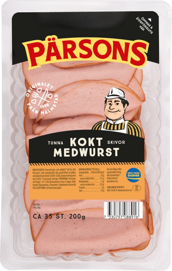 88911 KOKT MEDWURST OVAN