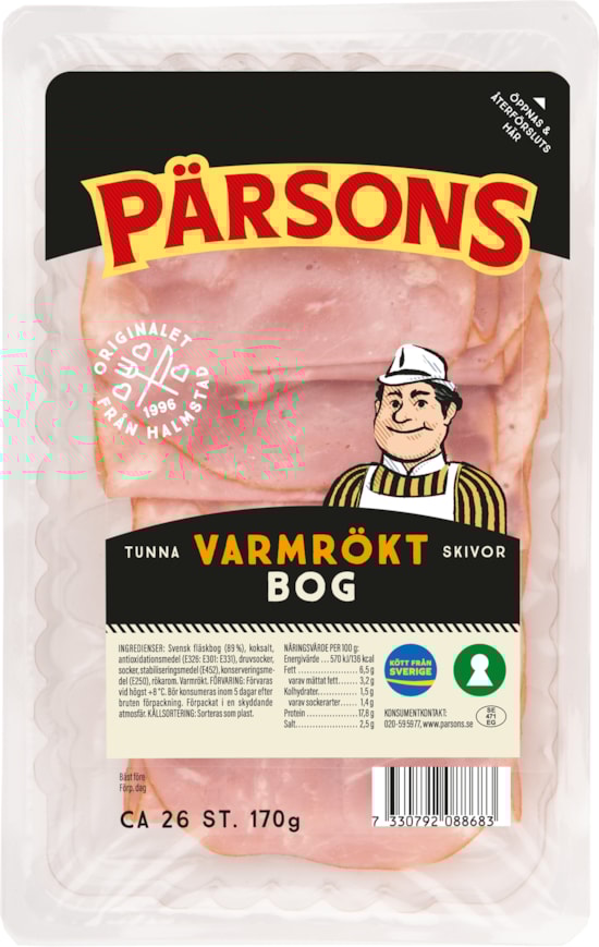 8868 VARMRÖKT BOG OVAN